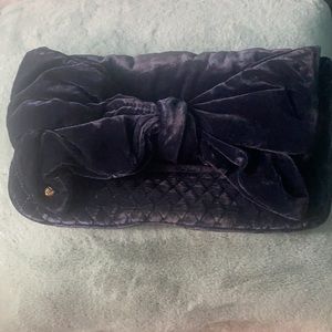 Juicy Couture Velvet Bow Clutch